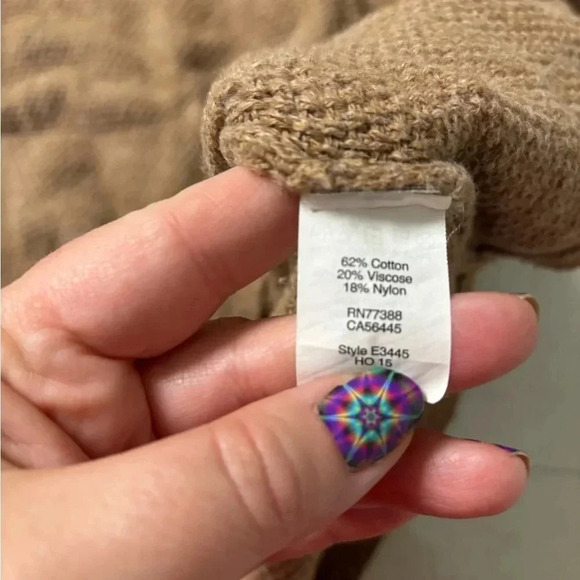 Madewell Cross Front Sweater Size Small Textured Solid Classic Timeless Crewneck - Picture 5 of 9